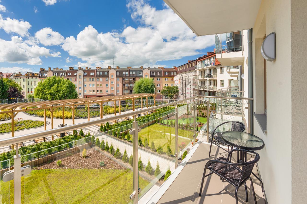 Apartamenty Sun & Snow Kwartal Rozy Wiatrow Swinemünde Exterior foto