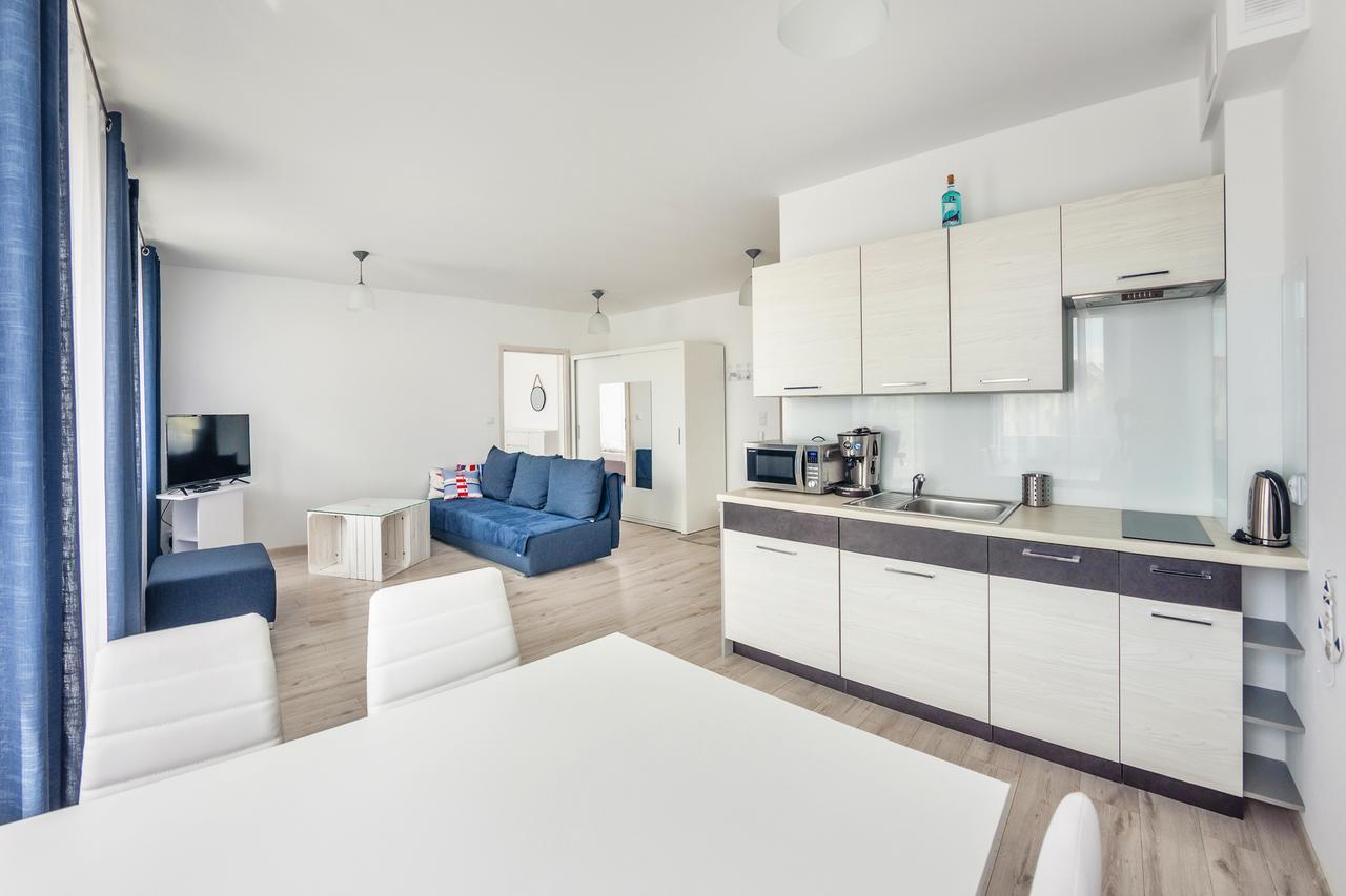 Apartamenty Sun & Snow Kwartal Rozy Wiatrow Swinemünde Exterior foto